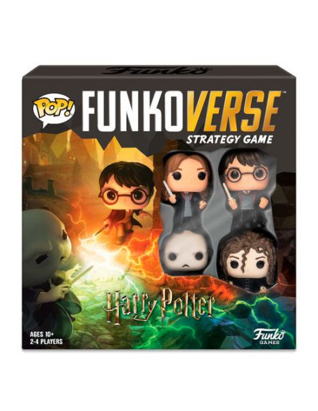 Funkoverse Harry Potter Español 4 Figuras - Juego de Mesa - Harry Potter