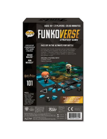 Funkoverse Harry Potter Español 2 Figuras - Juego de Mesa - Harry Potter