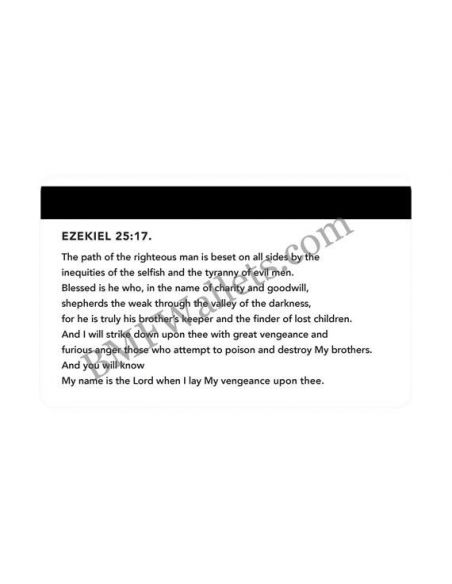 Réplica Carné de conducir de Jules Winnifield - Pulp Fiction