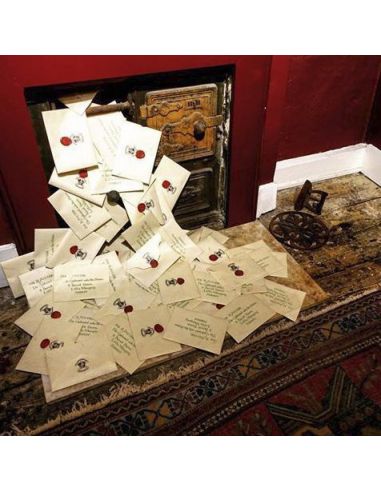 Pack de 12 Pegatinas Réplicas Carta Hogwarts - Harry Potter