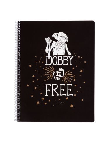 Libreta Dobby is Free A4 - Harry Potter