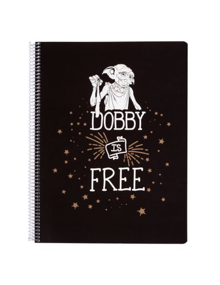 Libreta Dobby is Free A4 - Harry Potter