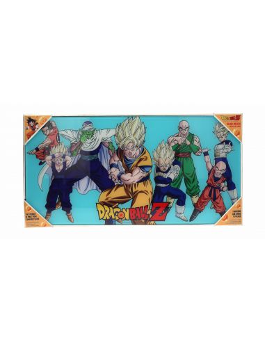Cuadro de vidrio Héroes Dragon Ball