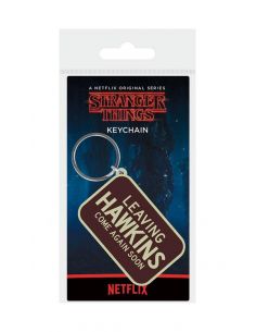 Llavero caucho Leaving Hawkings - Stranger Things