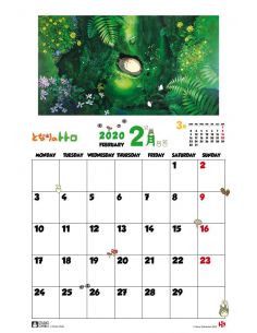 Calendario Mi Vecino Totoro 2020 2