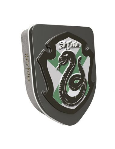 Caja metálica de grageas casas Hogwarts - Harry Potter