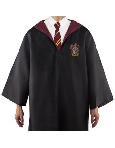 Pack disfraz Gryffindor: Túnica + Corbata + 5 tatuajes - Harry Potter 2