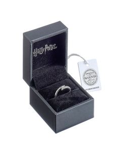 Anillo Rayo de plata y cristales Swarovski - Harry Potter 2