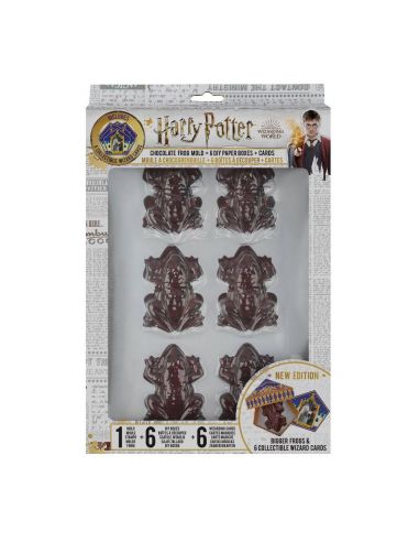 Kit Molde Rana de Chocolate + Cajas + Cromos - Harry Potter
