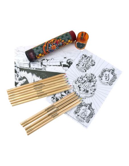 Tubo de colores Hogwarts - Harry Potter