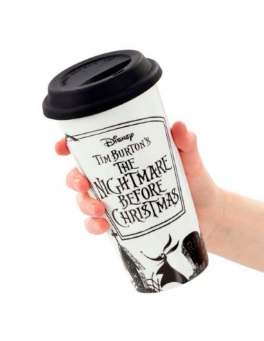 Taza de viaje Time to Share and Scare - Pesadilla antes de Navidad