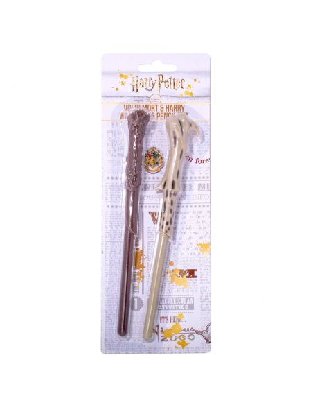 Varita Harry Potter y varita Voldemort lápiz y bolígrafo - Harry Potter