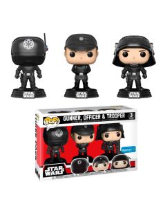 Set 3 figuras FUNKO POP! Gunner Officer & Trooper Exclusive - Star Wars