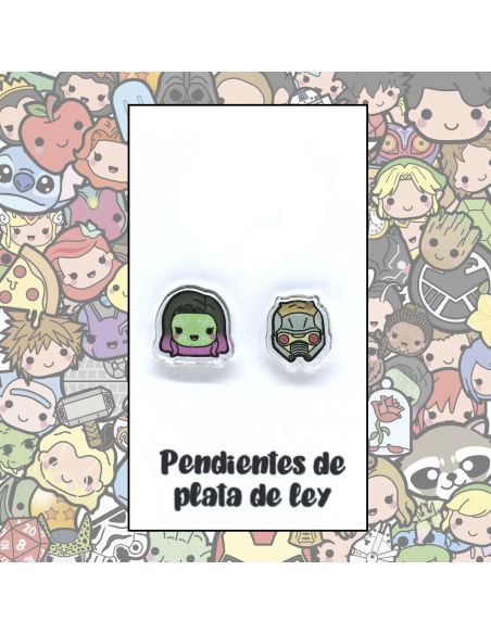 Pendientes Plata - Guardianes Espaciales - Joyería Artesanal