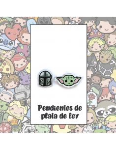 Pendientes Plata - Cazarrecompensas y El Niño - Joyería Artesanal