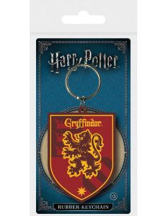 Llavero caucho Escudo Gryffindor 6 cm - Harry Potter
