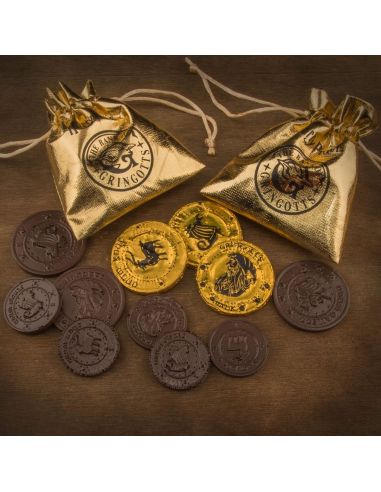 Molde de chocolates Gringotts Bank Coin - Harry Potter