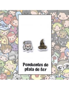 Pendientes Plata - Director y Sombrero Parlante - Joyería Artesanal