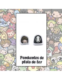 Pendientes Plata - Niña y Sin Cara - Joyería Artesanal