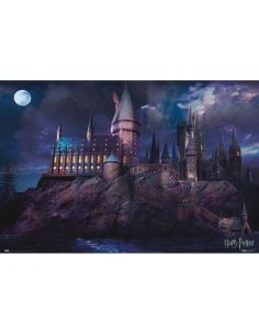 Póster Castillo Hogwarts - Harry Potter
