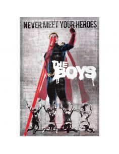 Póster Never Meet Your Heroes - The Boys