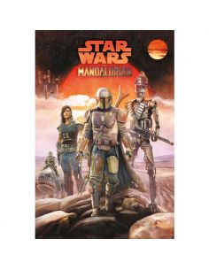 Póster The Mandalorian Crew - Star Wars