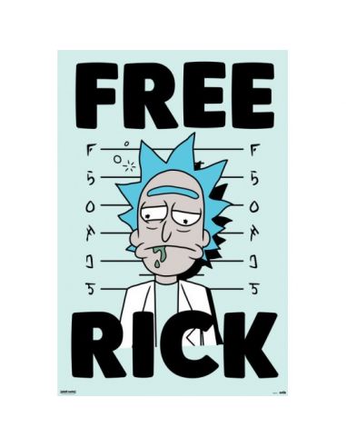 Póster Free Rick - Rick & Morty