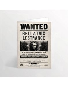 Tarjeta lenticular Bellatrix Lestrange - Harry Potter