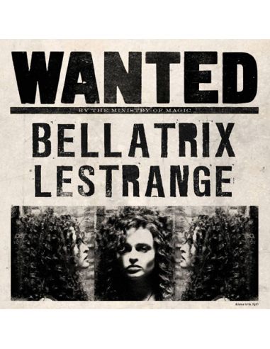 Tarjeta lenticular Bellatrix Lestrange - Harry Potter