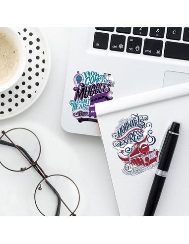 Pack 55 pegatinas Mágicas - Harry Potter