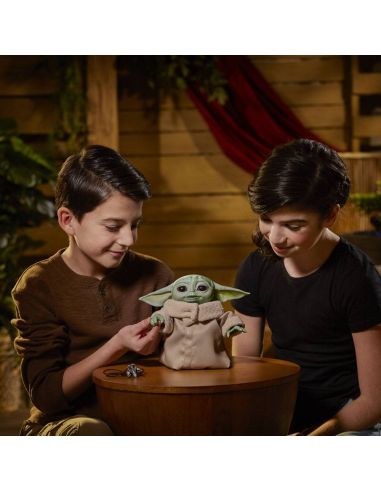Figura electrónica Baby Yoda - Animatronic Edition - The Mandalorian - Hasbro