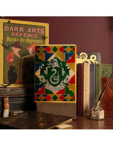 Tarjeta escudo Slytherin - Harry Potter