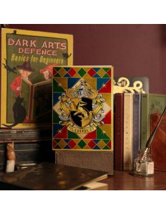 Tarjeta escudo Hufflepuff - MinaLima - Harry Potter 2