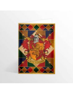 Tarjeta escudo Gryffindor - MinaLima - Harry Potter