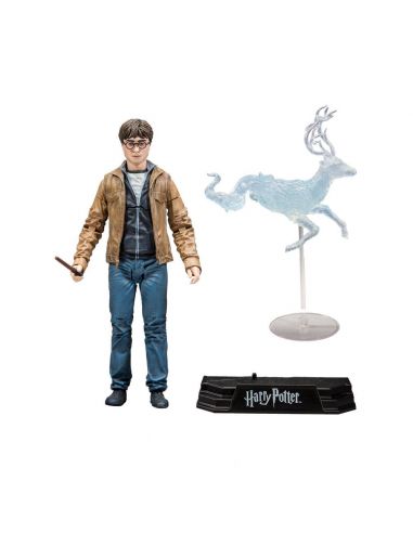 Figura Harry Potter con Patronus 15 cm - Harry Potter