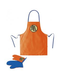 Pack Delantal y Manopla símbolo Gimnasio Tortuga - Dragon Ball