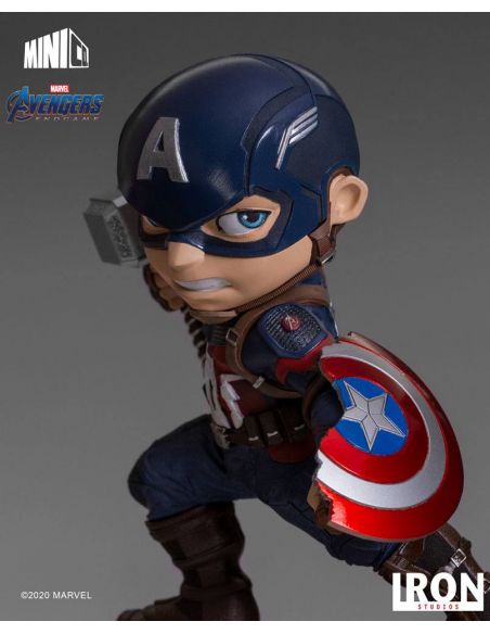 Figura Capitán América 15 cm PVC - Iron Studios - Marvel