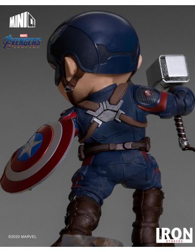Figura Capitán América 15 cm PVC - Iron Studios - Marvel