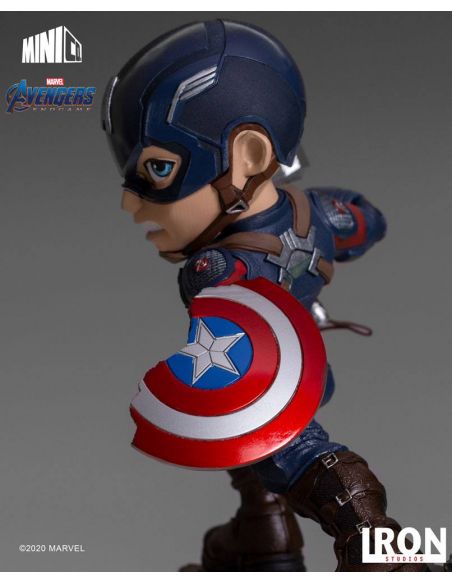 Figura Capitán América 15 cm PVC - Iron Studios - Marvel