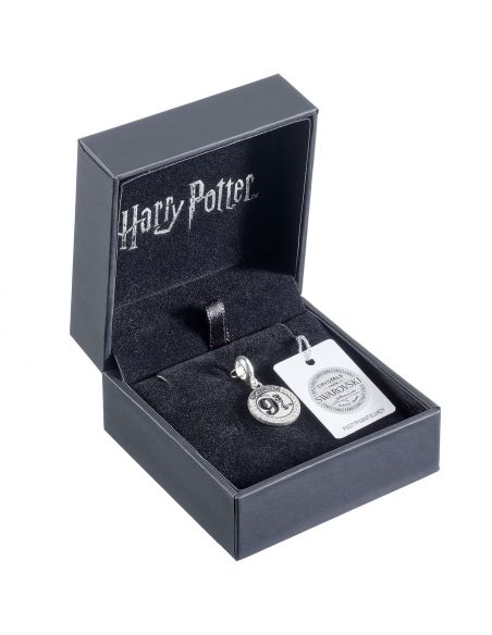 Colgante Anden 9 3/4 de Plata y cristales Swarovski - Harry Potter