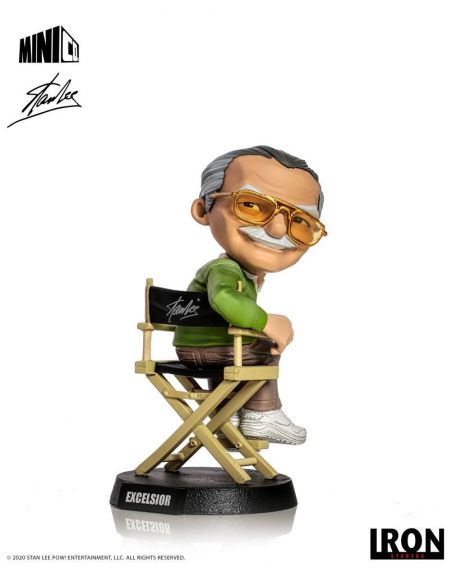 Figura Stan Lee 14 cm PVC - Iron Studios - Marvel