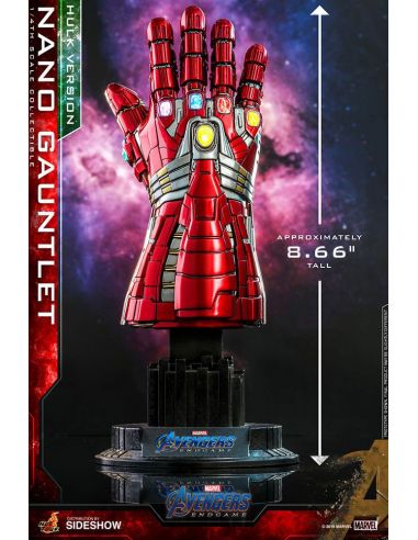 Réplica 1/4 Nano Gauntlet (Hulk Version) 22 cm - Vengadores: Endgame