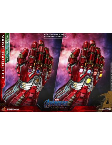 Réplica 1/4 Nano Gauntlet (Hulk Version) 22 cm - Vengadores: Endgame