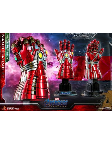 Réplica 1/4 Nano Gauntlet (Hulk Version) 22 cm - Vengadores: Endgame
