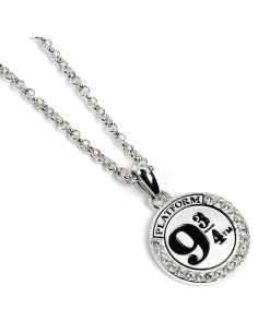 Collar Andén 9 3/4 de Plata y cristales Swarovski - Harry Potter