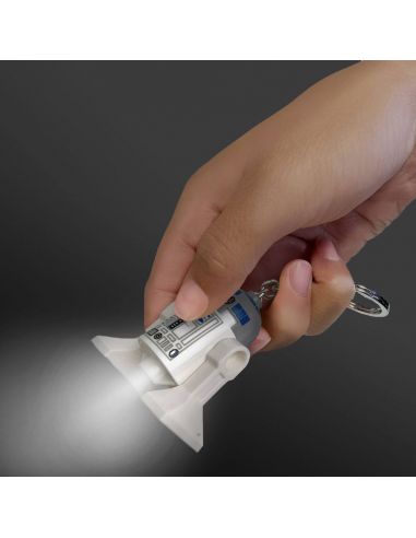 Llavero con luz R2D2 6 cm - Lego Star Wars