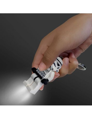 Llavero con luz Stormtrooper 6 cm - Lego Star Wars