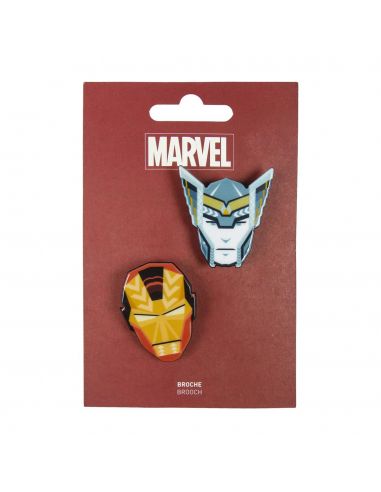 Pack Broches Iron Man y Thor - Los Vengadores - Crea tu estilo