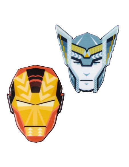 Pack Broches Iron Man y Thor - Los Vengadores - Crea tu estilo