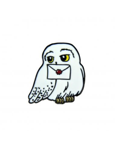 Pin Hedwig metal - Harry Potter - Crea tu estilo